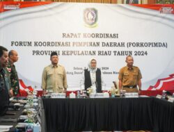 Ciptakan Pilkada Aman dan Lancar, Marlin Pimpin Rapat Koordinasi Forkopimda Kepri