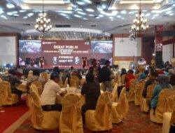 Debat Kedua Pilwako Batam di Crown Vista Hotel Batam Molor