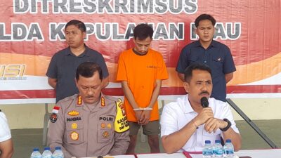 Sebarkan Informasi Hoaxs Pejabat Kepolisian di Medsos, Pria Ini Diringkus Polda Kepri