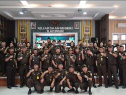 Kepala Kejaksaan Negeri Karimun Priyambudi Pimpin Serah Terima Jabatan Kasi Intel