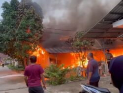 4 Unit Rumah Asrama Polisi Polresta Barelang Terbakar