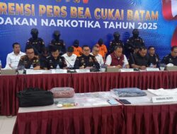 BC Batam Gagalkan Selundupan Sabu 2,3 Kilogram