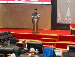 Sekdaprov Adi Sampaikan Jawaban Pemerintah Terhadap Ranperda RTRW pada Paripurna DPRD Kepri