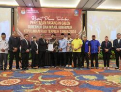 Ansar-Nyanyang Resmi Ditetapkan KPU Sebagai Gubernur dan Wakil Gubernur Kepri Terpilih Pada Pilkada 2024