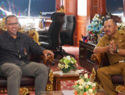 Sekda Kepri Terima Kunjungan Puspen Kemendagri Bahas Keterbukaan Informasi Publik