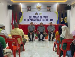 Kalapas Batam Yugo Indra Wicaksi Gelar Sosialisasi Grasi untuk Terpidana Hukuman Mati dan Seumur Hidup