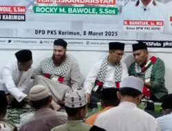 Bupati dan Wakil Bupati Karimun menghadiri Tasyakuran Pelantikan di DPD PKS Karimun