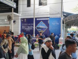 Pupuk Indonesia Hadirkan Posko Mudik BUMN di Pelabuhan Tanjung Balai Karimun