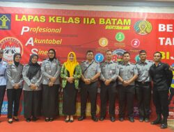 Semangat Bakti, LPP Batam Ikut Aksi Donor Darah di Lapas Batam