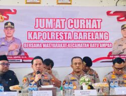 Kapolresta Barelang Hadiri Jumat Curhat di Wilayah Polsek Batu Ampar, Apresiasi Kinerja Polsek jajaran