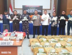 Narkoba 1,9 Ton Digagalkan, TNI AL Akan Limpahkan Kasus ke BNN