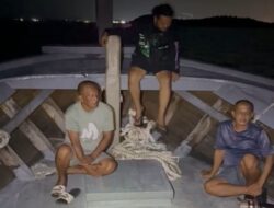 Kapten KM. Rizki Laut-IV Sempat Tabrak Paksa Karang Hilangkan BB 10 Ton Solar Ilegal