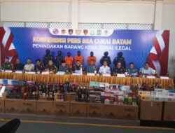 Dalam Kurun Waktu 4 Bulan, Bea Cukai Batam Tindak Tembakau Ilegal 13,27 Juta Batang
