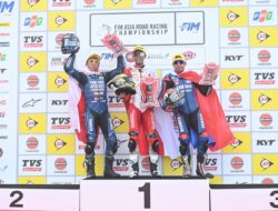 Podium Lagi, Pebalap Binaan Astra Honda Kencang melesat di Balapan Internasional