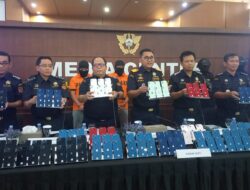 BC Batam Gagalkan Penyeludupan 327 Unit HP Iphone, Tiga Tersangka Diamankan