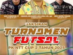 Gubernur NTT Dipastikan akan Menghadiri Pembukaan Turnamen Futsal PK NTT Cup 2 Tahun 2025