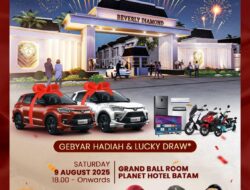 Beverly Diamond Gelar Grand Launching, Malam Ini Berhadiah Mobil Toyota Raize