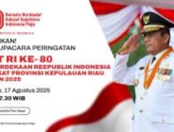 Pemprov Kepri Mengajak Masyarakat Untuk Meramaikan HUT Ke-80 RI