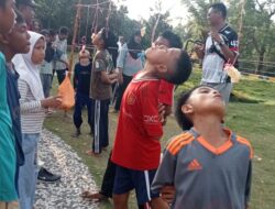 Warga Teluk  Uma Gelar Pesta Rakyat Dalam Rangka  HUT RI Ke 80