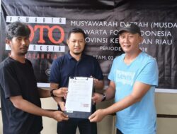 Jurnalis Batamnews, Jabat Ketua PFI Kepri #Pewarta Foto Siap Bergerak, Edukasi Fotografi ke Sekolah Hingga Kampus