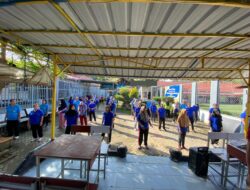 WBP Lansia LPP Batam Rutin Laksanakan Senam Lansia