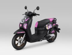 Edisi Terbatas, Kolaborasi Unik Honda Scoopy dengan Kuromi