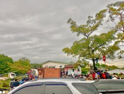 Seorang Wanita Terhimpit Kontainer Truk Milik PT MBS, Muatan Besi Puluhan Ton