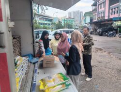 Warga Antusias, Polsek Batu Ampar bersama Bulog Batam Bersinergi Gelar Gerakan Pangan Murah