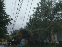 Kabel PLN Menjuntai di Tanah, Saat Cuaca Extrem