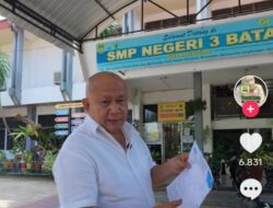 SMPN 3 Batam Klarifikasi Data Dana BOS, Bantah Pernyataan Yusril Koto di Video TikTok
