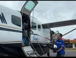 Penerbangan Perintis Dabo Singkep Mengalami Peningkatan Jumlah Penumpang Pada Tahun 2025
