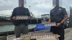 Bea Cukai Batam Sikat  Rokok Psg
