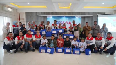 Pertamina Salurkan Seribu Seragam Sekolah untuk Siswa Terdampak Bencana di Aceh