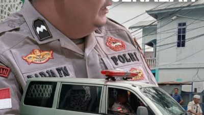 Mengabdi dengan Hati: Aipda Raja Faisal, Polisi Polsek Siantan yang Setia Menjadi Sopir Mobil Jenazah Sejak 2017