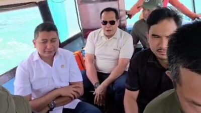 Tinjau Lokasi Tumpahan Limbah, Komisi III DPRD Batam dan DLH Kawal Ketat Proses Cleaning