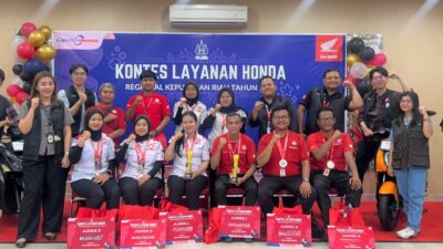 Masuki Tahun ke-17, Kontes Layanan Honda Kepri Tegaskan Komitmen Pelayanan “Satu Hati”