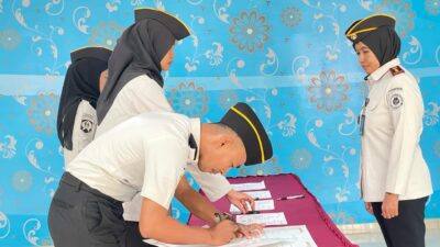 Wujudkan Komitmen Integritas, Lapas Perempuan Batam Gelar Pencanangan Zona Integritas