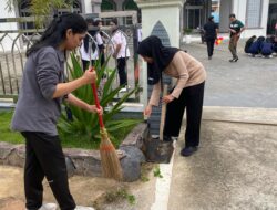 Gotong Royong Insan Pemasyarakatan Bersihkan Masjid Sambut Ramadhan 1447 H