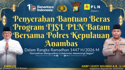 ‎Wujudkan Kepedulian Jelang Idulfitri, PLN Batam Bersama Polres Anambas dan Mahasiswa Salurkan Paket Sembako untuk Warga