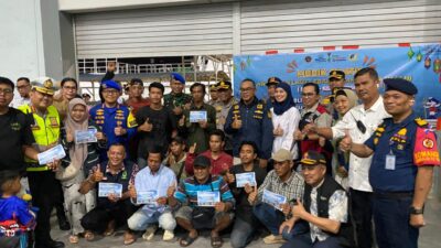 KSOP Khusus Batam Kerahkan Kapal Negara SAROTAMA, 150 Pemudik Kehabisan Tiket Tetap Berangkat