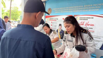 Kunjungan Tatap Muka Idul Fitri 1447 H di Lapas Perempuan Batam