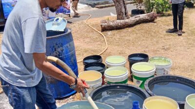 Bintan di Landa Kekeringan, Ratusan Ton Air Bersih Disalurkan