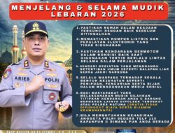 Jelang Mudik Lebaran 2026, Kapolres Natuna Imbau Masyarakat Jaga Keamanan dan Keselamatan