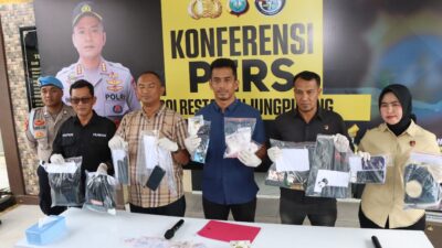 Polresta Tanjungpinang Bongkar 9 Kasus Narkotika dalam Sebulan, 4 Tersangka Residivis