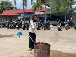 LPP Batam Musnahkan Barang Sitaan Hasil Razia Kamar Hunian