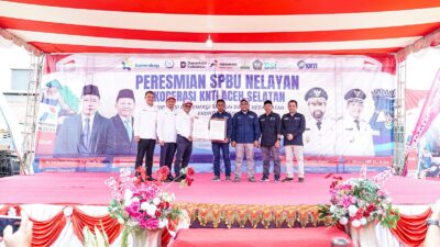 Pertamina Patra Niaga Regional Sumbagut Resmikan SPBU Nelayan 18.237.014 di Aceh Selatan, Permudah Akses BBM dan Dukung Produktivitas Nelayan