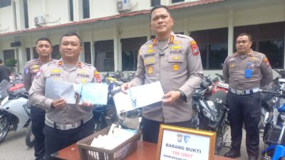 Kerap Resahkan Masyarakat, Polresta Barelang Amankan 198 Unit Sepeda Motor serta Truk Non-Standar