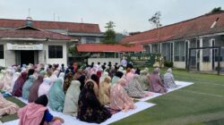 Khidmatnya Pelaksanaan Salat Iduladha di Lapas Perempuan Batam