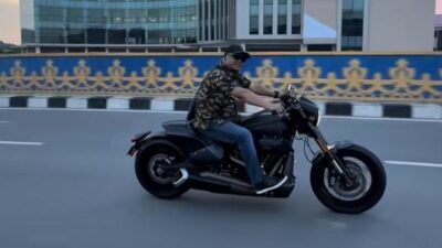 Ketua DPRD Kepri Iman Sutiawan Viral, Video Naik Moge Tanpa Helm Tuai Kritik Pedas