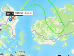 Pesawat Batik Air dari Kuala Lumpur Sempat Gagal Mendarat di Batam Akibat Cuaca Buruk
